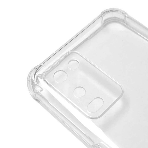 CaseUp Oppo A74 4G Kılıf Titan Crystal Şeffaf 3